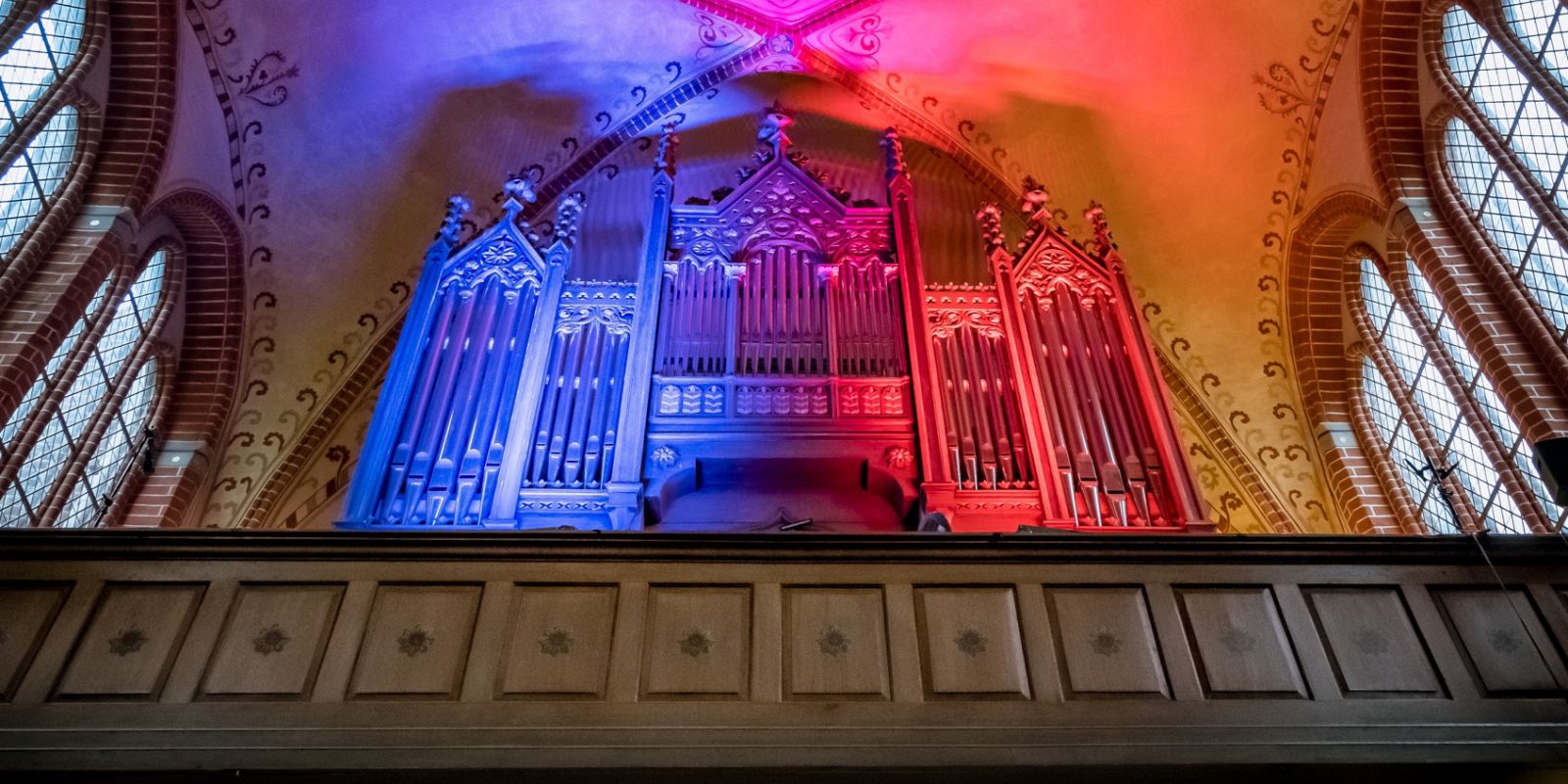 Winzer-Orgel in Zarrentin beim Eröffnungskonzert 2019