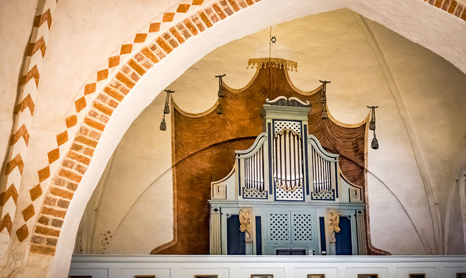 Schmidt-Orgel in Ruchow, Foto: Heiko Preller