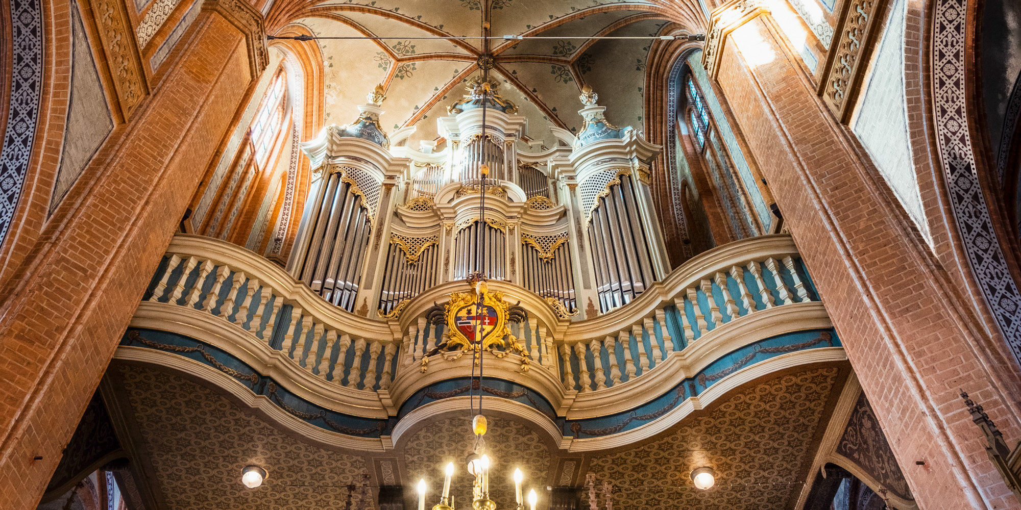 Orgel von Friedrich Friese in der Stadtkirche in Malchin